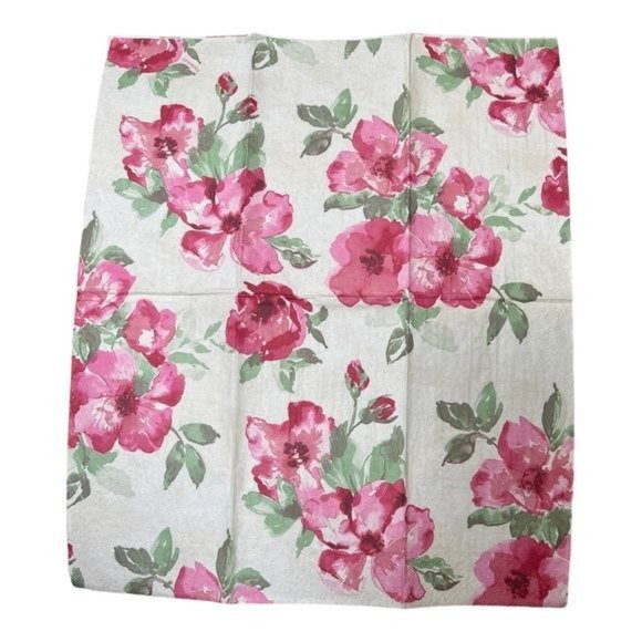 Lot 8 New Paper Napkin Assortment Floral Paris For Decoupage Large 16x13 & 9.5 - Picture 2 of 16